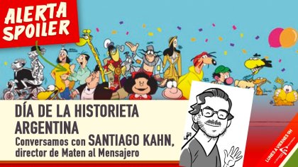 &#128495; DÍA DE LA HISTORIETA ARGENTINA | Conversamos con Santiago Kahn, director de Maten al Mensajero - YouTube