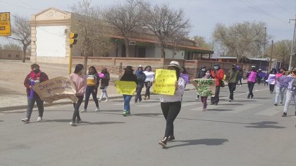 "No nos callamos más": el reclamo de justicia por Cesia se sintió en Abra Pampa