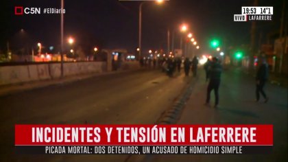 Urgente: la Policía Bonaerense reprime nuevamente protesta de vecinos en Laferrere