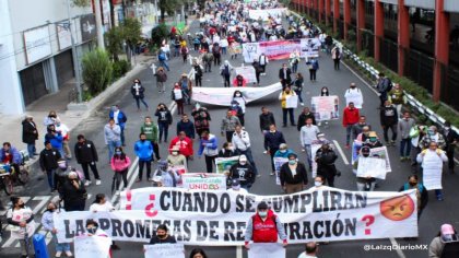 A tres años del 19-S damnificados siguen exigiendo reconstrucción