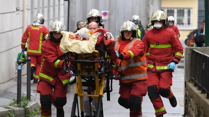 Dos heridos por ataque con cuchillo frente a la exsede de Charlie Hebdo en París