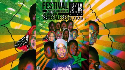 Festival virtual en apoyo a la comunidad senegalesa de La Plata