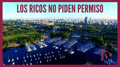 Usurpaciones de tierra: LOS RICOS NO PIDEN PERMISO - YouTube