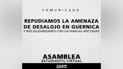 UNLP: asamblea de Humanidades se declara en estado de alerta y movilización en defensa de Guernica