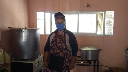 Entregan donaciones a un comedor del oeste neuquino