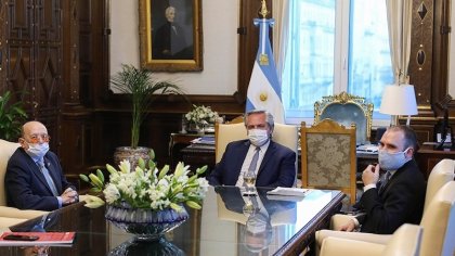 Dime con quién andas: Alberto Fernández se reunió con Alfredo Coto