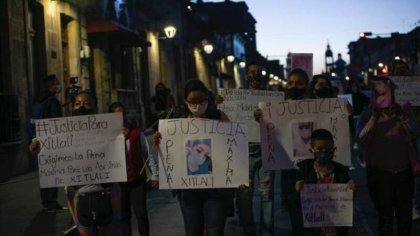 ¡Ni una menos!: Protestan en Morelia contra el feminicidio