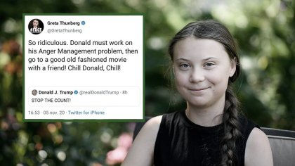 La revancha de Greta Thunberg: “Donald debe trabajar en su problema de ira”