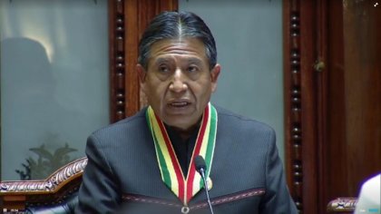 El nuevo vicepresidente de Bolivia inaugura la asunción presidencial con un discurso conciliador