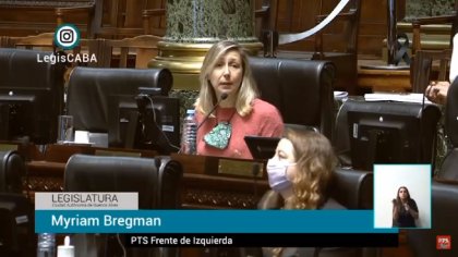 Myriam Bregman #FichaLimpia "Tiene el objetivo de proscribir opositores" - YouTube