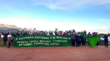 Ushuaia: campaña con caravana y pañuelazo por #AbortoLegal2020