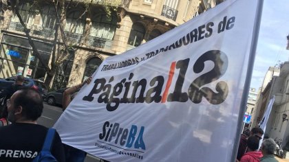 Periodistas de Página/12 lanzan una huelga hasta Navidad en defensa de sus salarios