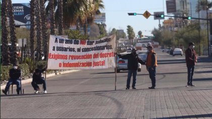 Choferes de Ciudad Obregón van a paro por adeudo de aguinaldo