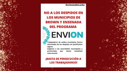 Despidos persecutorios en el programa Envión