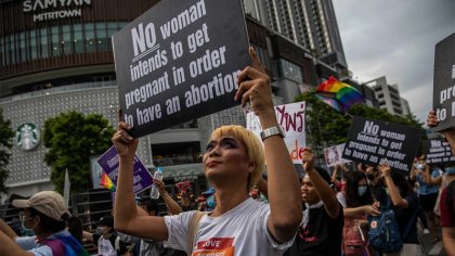 Tailandia legaliza el aborto hasta la semana 12