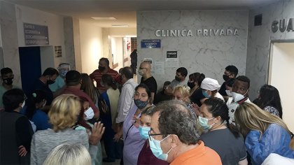 Clínica San Andrés de Caseros: los trabajadores evitan el cierre del establecimiento