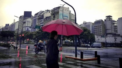 Alerta por tormenta con fuertes lluvias en CABA y parte de la Provincia de Buenos Aires 