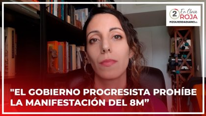 Lucía Nistal: "El gobierno progresista prohíbe la manifestación del 8M" - YouTube