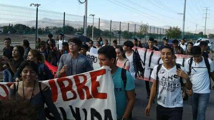 Ciudad Juárez: Corral y la cúpula del SNTE atacan prepa Altavista 