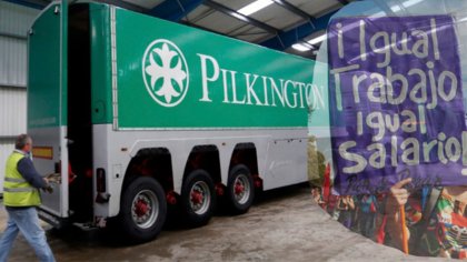 Pilkington incorpora mujeres a su producción con 60% menos del salario