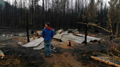 Tras las críticas, Alberto Fernández viaja a zonas afectadas por incendios en Chubut