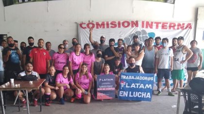 Los tercerizados de Aerolíneas Argentinas salen a la cancha