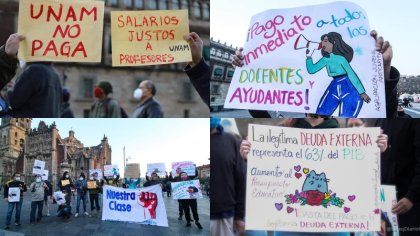 #LaUNAMNoPaga: Todo el apoyo a las y los docentes de la UNAM