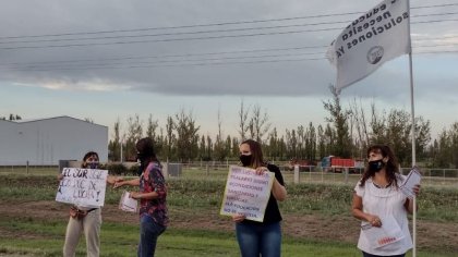 Nueva jornada de lucha en General Alvear de trabajadores de la educación 