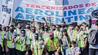 Tercerizados de GPS-Aerolíneas Argentinas convocan a marchar junto a las demás luchas este 24M