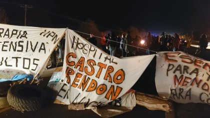 Trabajadores de Salud autoconvocados vuelven a cortar el circuito petrolero