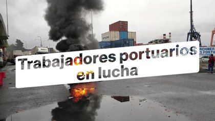 Trabajadores del puerto en lucha: voces desde el bloqueo - YouTube