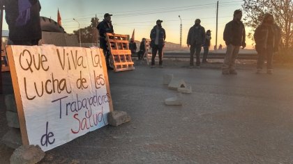 Tu lucha es nuestra lucha: estatales de CABA se solidarizan con la pelea de la salud neuquina