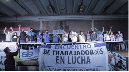 Trabajadores de La Plata, Berisso y Ensenada se sumaron al encuentro de luchas en Madygraf