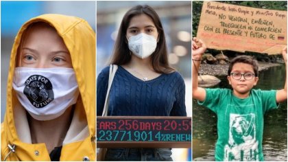 Greta Thunberg, Xiye Bastida y Francisco Vera llaman a tomar acción por la crisis climática 