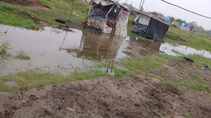 La tormenta inundó el barrio La Nueva Unión, el gobierno sigue sin dar respuesta