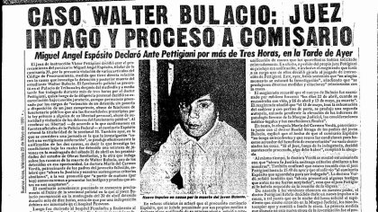 Treinta años sin Walter Bulacio: el espionaje tras la impunidad