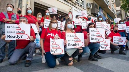 600 instaladores en lucha frente a Vodafone por el puesto de trabajo