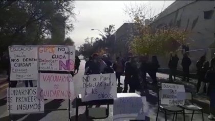 Rechazan la instalación de centro detectar en el colegio San Martín de Neuquén 