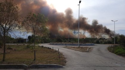 Denuncian incendios en la reserva provincial Santa Catalina de Lomas de Zamora