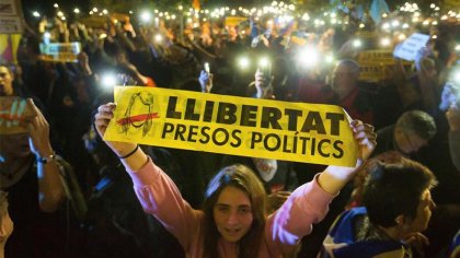 Frente a la nueva ofensiva españolista: Amnistía Total de los presos políticos y anulación de todas las leyes represivas