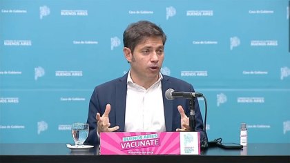 Kicillof anunció un convenio para comprar 10 millones de dosis de una nueva vacuna a India