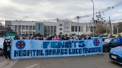 Por el derecho al descanso: trabajadores del Hospital Barros Luco Trudeau se movilizan ¡Toda nuestra solidaridad!