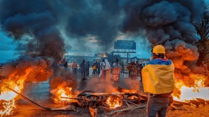 Colombia: "Nos atacaron así, a quemarropa"