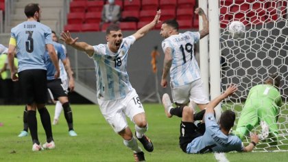 Importante triunfo de Argentina 1 a 0 ante Uruguay en el clásico rioplatense