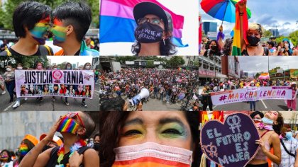 Así se vivió la Primera Marcha Lencha trans incluyente de la CDMX