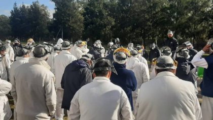 Paro en la planta de La Salteña en Burzaco