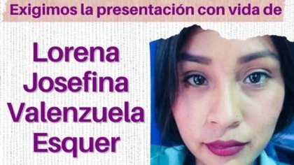 Presentación con vida: ¿Quién es Lorena Josefina Valenzuela?