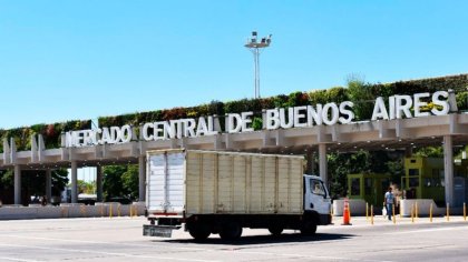 Protesta patronal en el Mercado Central