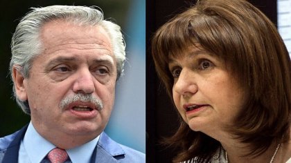 Alberto Fernández contra Patricia Bullrich mientras faltan vacunas