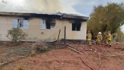 Explotó una escuela en Neuquén: dos trabajadores murieron y otra está en grave estado